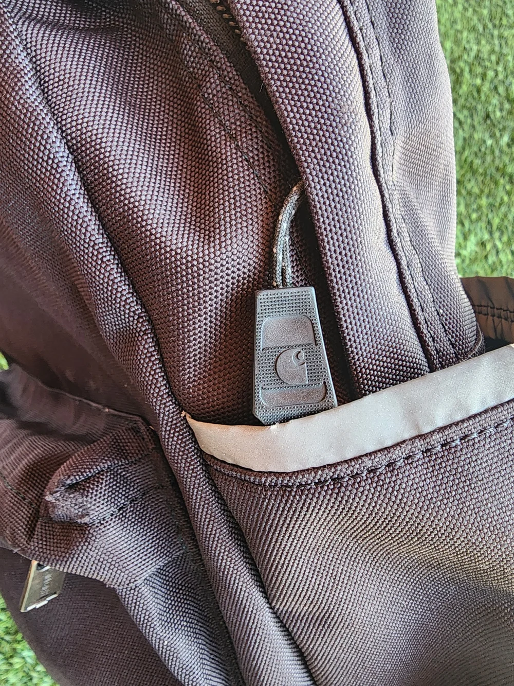 Carhartt 21L Classic Canvas Backpack - Black Rain Defender